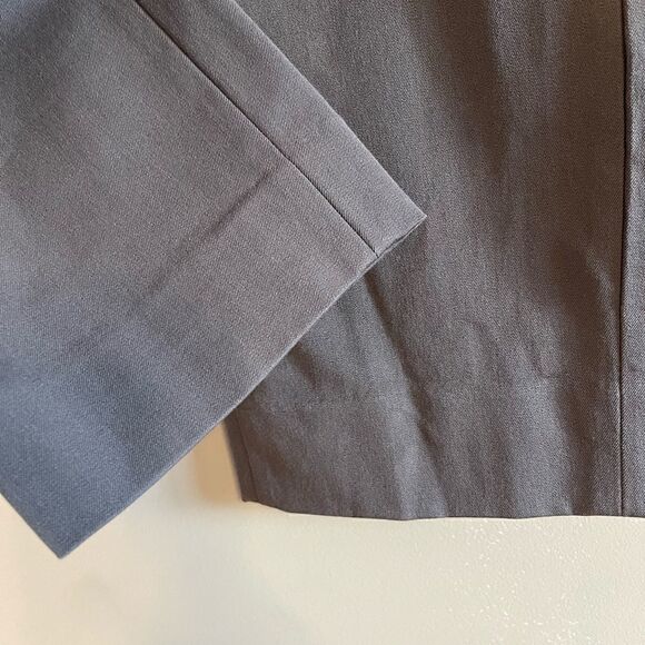 Everlane The Side-Zip Work Pant in Dark Slate Gray | SZ 8 - Picture 11 of 13